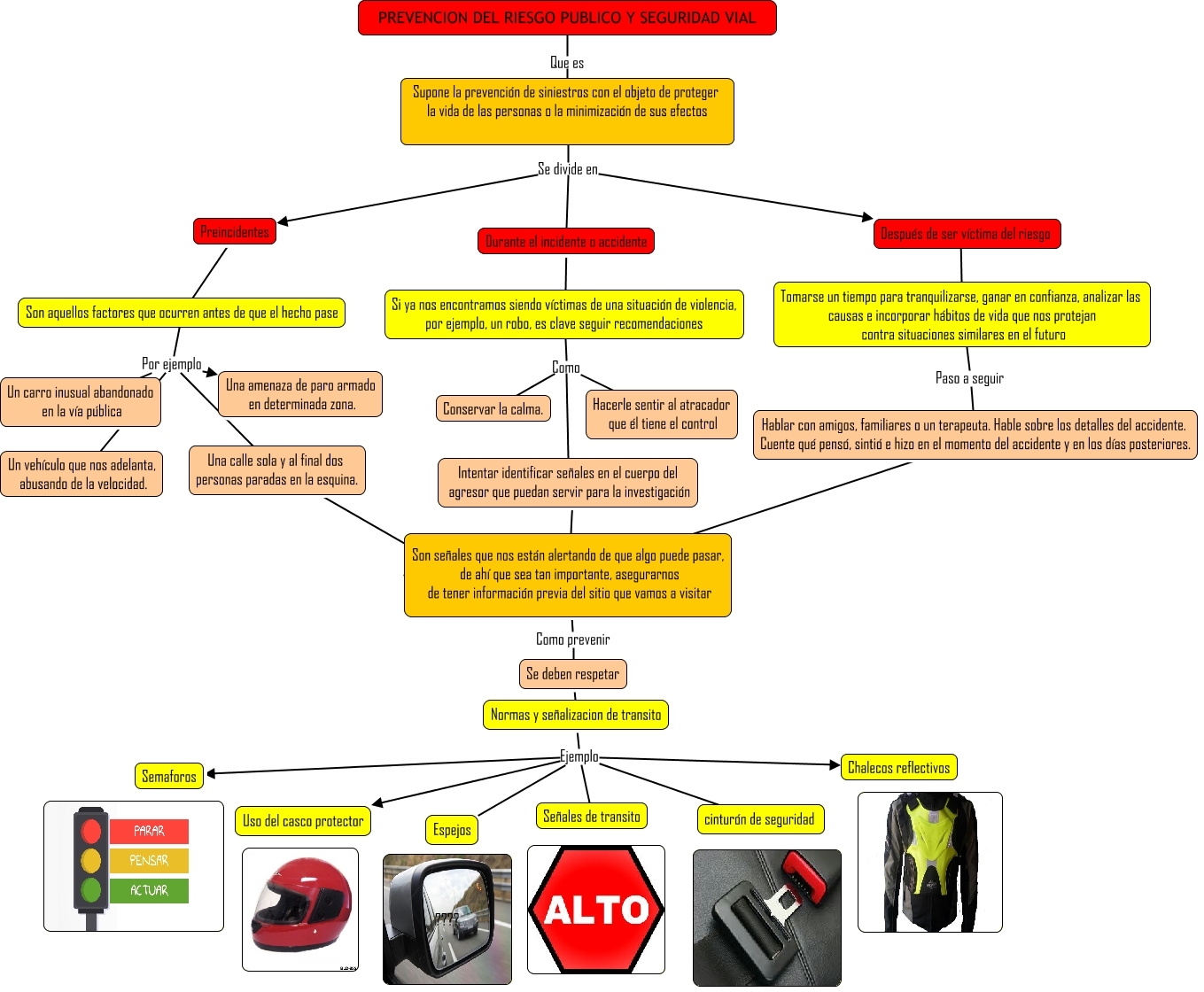 Mapa conceptual seguridad vial Nuevo
